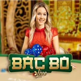 Bac Bo slot icon by Evolution, available at Spinstein Casino