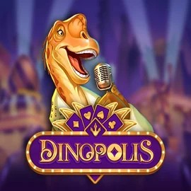 Dinopolis slot visual from Push Gaming available on spin-stein.at