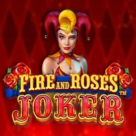 Fire and Roses Joker logo by Triple Edge Studios Spinstein Casino