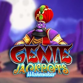 Official Jackpots logo: Genie Jackpots Wishmaker by Blueprint Gaming at Spinstein Casino