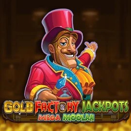 Gold Factory Jackpots Mega Moolah – slot by Aurum Signature Studios, featured at spin-stein.at