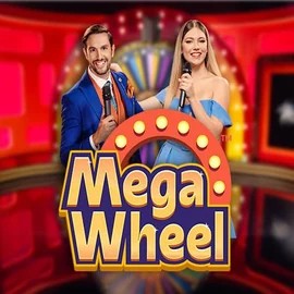 Official Live Casino logo: Mega Wheel by Pragmatic Play at Spinstein Casino