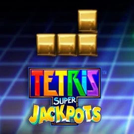 Tetris Super Jackpots by WMS, showcased at spin-stein.at – game logo
