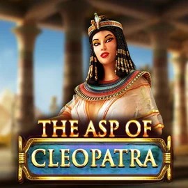 The Asp of Cleopatra slot logo by Red Rake Gaming at Spinstein Casino
