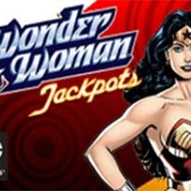 Try Wonder Woman Jackpots slot by Amaya on spin-stein.at – logo image